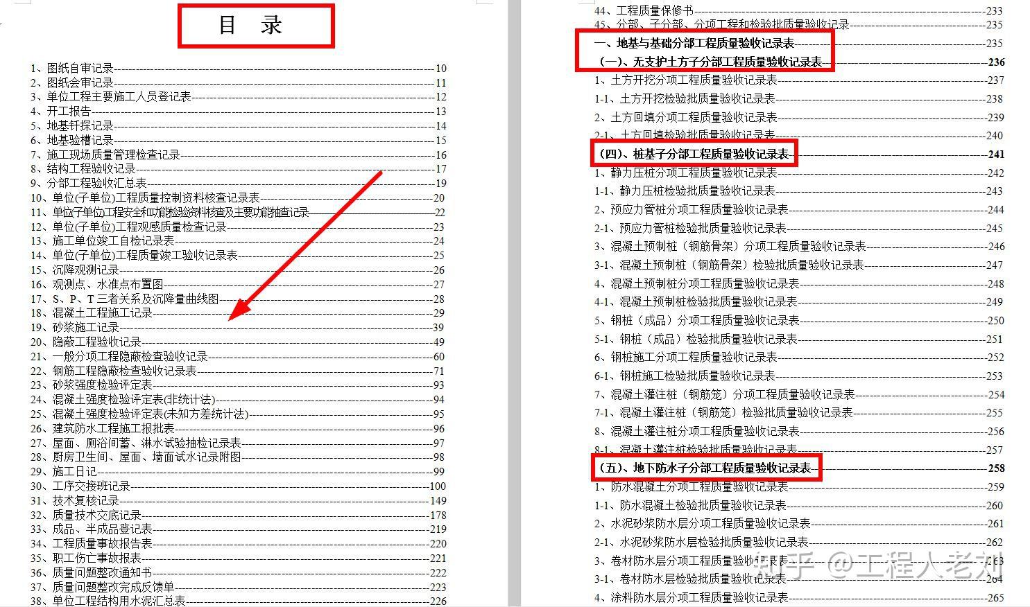 最新土建资料表格全套详解指南