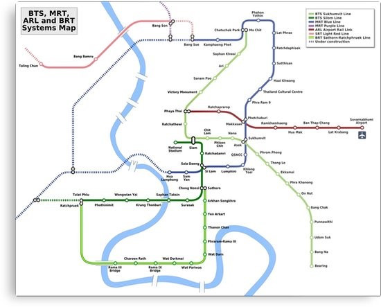 曼谷轻轨中文地图，探索曼谷城市交通的新向导